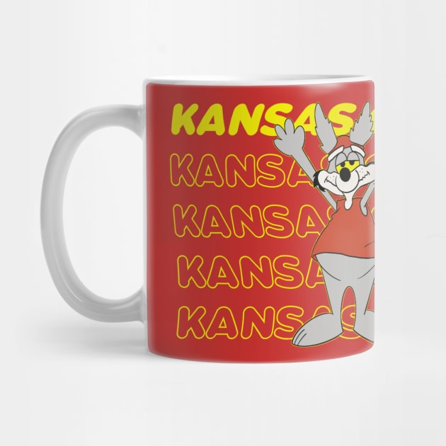 Kansas City Wolf Vibes by RipleyArtShop